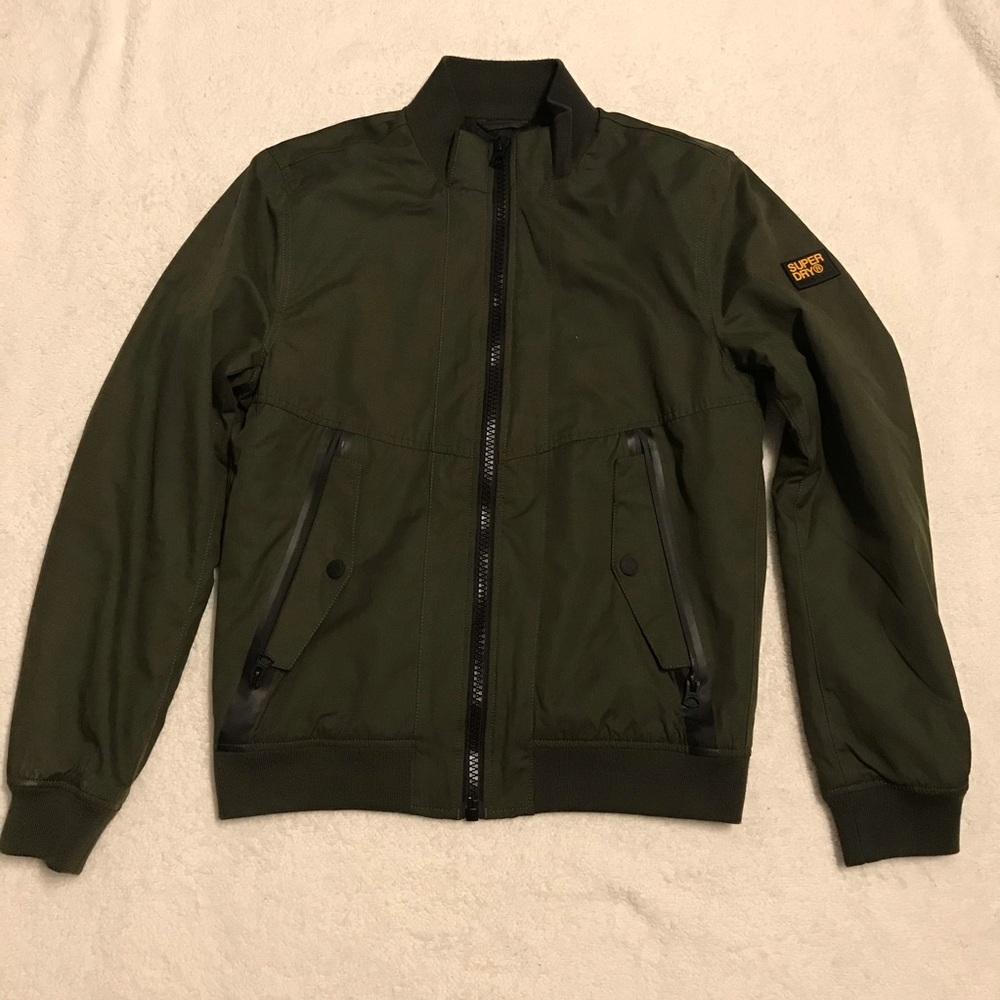 Superdry Olive Bomber Jacket